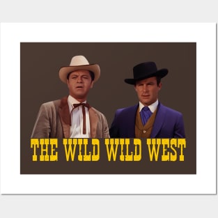 The Wild Wild West - Jim West, Artemus Gordon - 60s Sci Fi Western Posters and Art